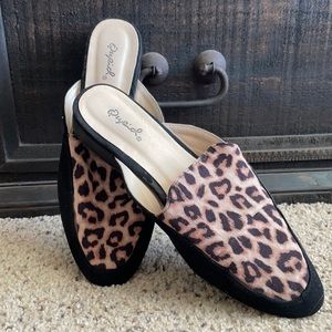 Qupid Suede Slip On Shoes